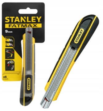 Stanley FATMAX 4-10-018 ODLOMLJIVI NOŽ SEGMENTNI NOŽ 9 MM 0-10-475 + REZILA