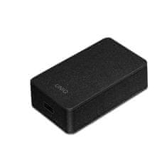 UNIQ 18W UNIQ Power Delivery USB-C stenski polnilnik črne barve