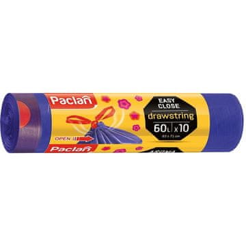 shumee Paclan vrečke za smeti z vrvico 60l 10 kosov 136914