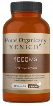 shumee XENICO Organski kalij, srce, živci, mišice, 60 kapsul