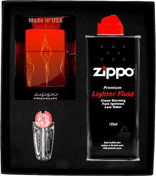 shumee Darilni set vžigalnikov ZIPPO OMBRE FLAMES št. 1