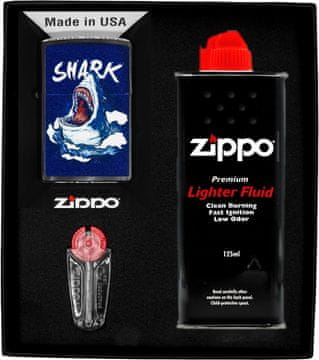 shumee Darilni set vžigalnikov ZIPPO SHARK DESIGN št. 1