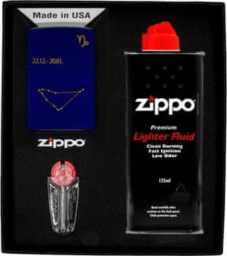 shumee ZIPPO komplet vžigalnikov ZODIAC CAPRICORN DESIGN darilo št. 1