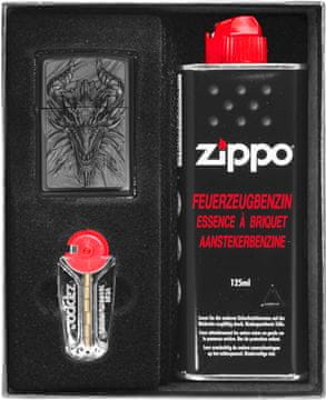 shumee Darilni set vžigalnikov ZIPPO METAL DRAGON št. 1