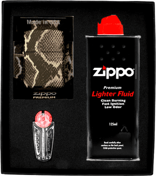 shumee Darilni set vžigalnikov ZIPPO SNAKE SKIN št. 1