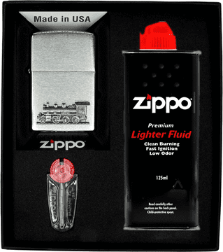 shumee Darilni set vžigalnikov Zippo LOCOMOTIVE št. 1