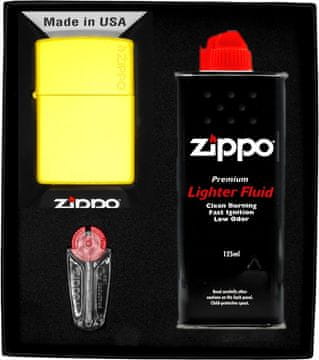 shumee Darilni set vžigalnikov ZIPPO SUNFLOWER z logotipom ZIPPO št. 1