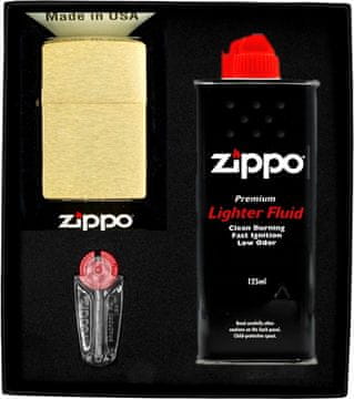 shumee Darilni set vžigalnikov ZIPPO BRASS BRUSHED št. 1