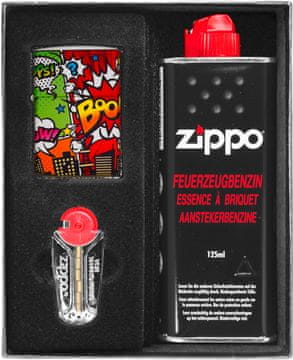 shumee Darilni set vžigalnikov ZIPPO POP ART CITY št. 1