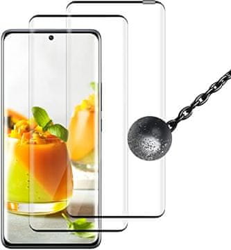 shumee 2x 9H KALJENO STEKLO ZA XIAOMI 12 PRO 5G MOČNO VZDRŽLJIVO TRDO MZB0AENEU