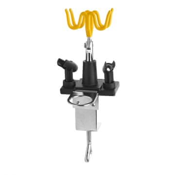 shumee STOJALO ZA AIRBRUSH 4-MESTNI DRŽALO ZA GRAMOFONIJO NAMIZNO PLOŠČO