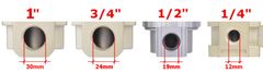 Zračni filter 2-mikronski separator Separator olja Dehidrator 1/2 kompresor