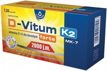 shumee D-Vitum Forte 2000 IE K2 VITAMIN D 120 kapsul