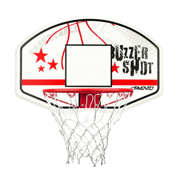 shumee Košarkarska tabla Avento z obročem, ščitom in mrežico - 47RB-WHT