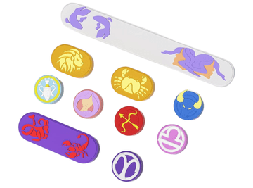 shumee KEYCAPS TIPKOVNICA ZODIAK ZNAKI OKROGLA Pisana