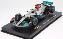 shumee Avtomobil F1 Mercedes W13 Hamilton ČELADA BBurago 1:43