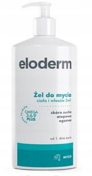 shumee Eloderm 2-v-1 gel za umivanje telesa in las 400 ml