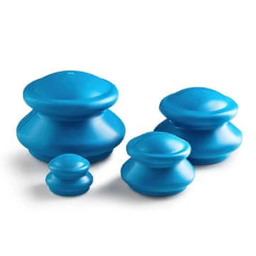 shumee Kitajske gumijaste skodelice za masažo telesa Relax Cellulite 4 kos (88730001)