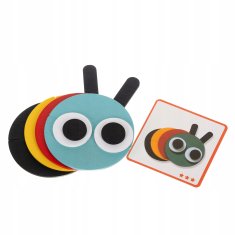 shumee Lesena sestavljanka Montessori bloki Lesena sestavljanka Igra Mozaik Logika