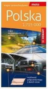 shumee Poljski cestni zemljevid 1:715.000