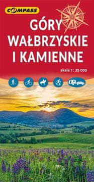 shumee Zemljevid - gore Wałbrzych in Kamienne 1:35.000