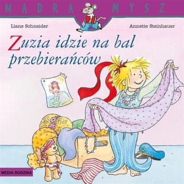 shumee Modra miška. Zuzia gre na kostumsko zabavo.