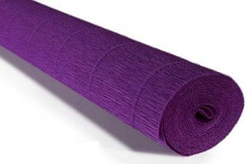 Italijanski krep papir 180g št. 593 TEMNO VIJOLIČAST