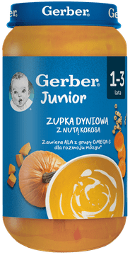 shumee Bučna juha Gerber s pridihom kokosa 250 g