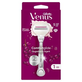 shumee Britvica Gillette Venus Comfortglide z vonjem sladkorne jagode 1 kos.