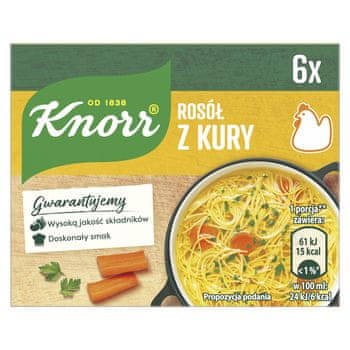 shumee Knorr piščančja juha 60 g (6 kock)