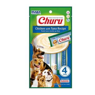 shumee Inaba Dog Churu 4P piščanec s tuno 4x14 g (56 g) EUD612