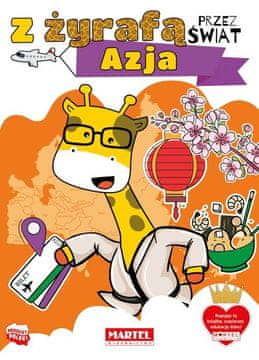 shumee Okoli sveta z žirafo. Azija.