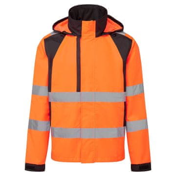 shumee Portwest CD860OBR XXXL Vodoodporna oranžna WX2 Eco Hi-Vis jakna