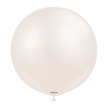 shumee Kalisan AURA bež kremni lateks baloni, bež, krem, 60 cm, 2 kosa.