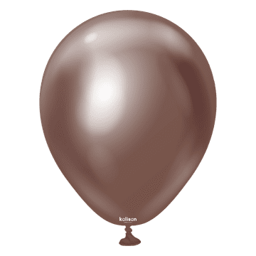 shumee Kalisan Mirror Chocolate lateks baloni, 30 cm, 50 kosov.