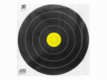 shumee Papirnati ščit 80x80 cm črn