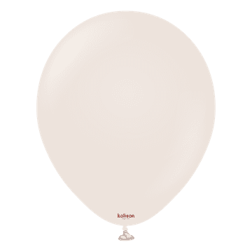 shumee Lateks baloni iz belega peska, krem barve 60 cm, 2 kosa.