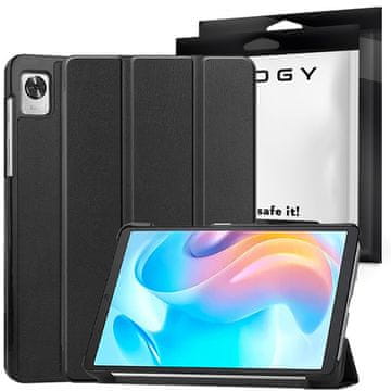 shumee Ovitek Alogy Book Cover Flip za Realme Pad Mini 87 črne barve
