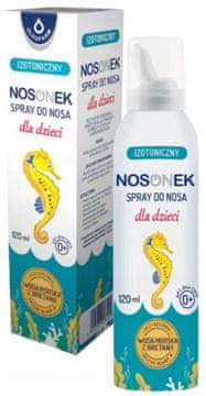 shumee NOSONEK izotonični nosni sprej z morsko vodo za otroke Oleofarm 120 ml