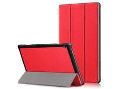 shumee Ovitek za knjigo Alogy za Lenovo Tab M10 101 TBX605 rdeč
