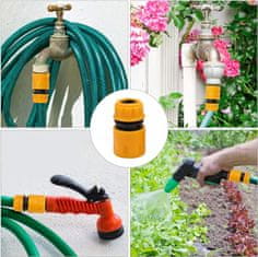 shumee 10x VRTNA CEV HITRI PRIKLJUČEK PRIKLJUČEK 1/2”