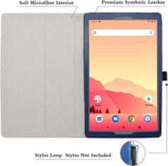 shumee OVITEK ZA TABLICO ALCATEL 1T 10"" 8082 MORNO MODER Z ZAKLOPKOM PREKLOPNI VZDRŽLJIV