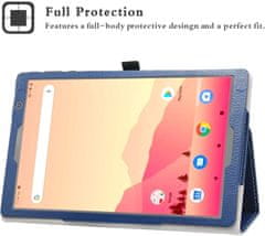 shumee OVITEK ZA TABLICO ALCATEL 1T 10"" 8082 MORNO MODER Z ZAKLOPKOM PREKLOPNI VZDRŽLJIV