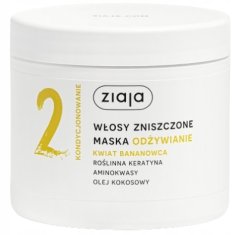 shumee ZIAJA maska z bananinim cvetom za poškodovane lase 350 ml