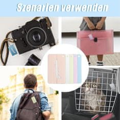 shumee 5x IDENTIFIKATOR PRTLJAŽNE OZNAKE NASLOVLJANJE OZNAKE KOVINSKA NALEPKA za LETALO