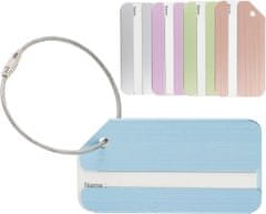 shumee 5x IDENTIFIKATOR PRTLJAŽNE OZNAKE NASLOVLJANJE OZNAKE KOVINSKA NALEPKA za LETALO