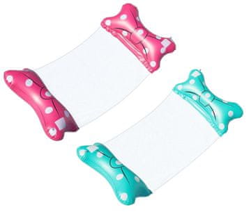 shumee 2x VODNA viseča lebdeča postelja NAPIHLJIVA S PIKAMI 140x70cm