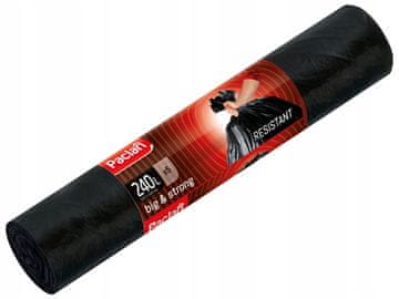 shumee Paclan Big&Strong vreče za smeti 240l 5 kosov 134751