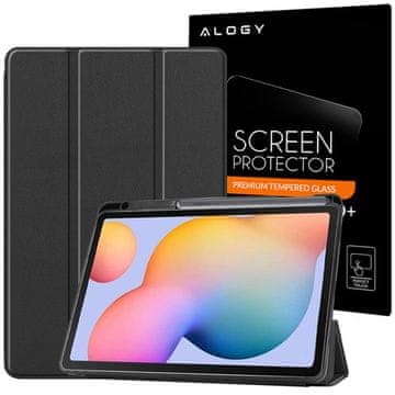 shumee Pametni ovitek Alogy za Galaxy Tab S6 Lite 104 P610P615 črne barve