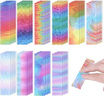 shumee 40x SENZORIČNE NALEPKE, PISATI TEKSTURIRANI PROKOVI, BLAJŠANJE STRESA